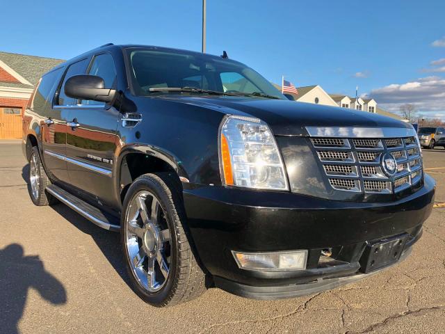 1GYFK26239R103540 - 2009 CADILLAC ESCALADE E BLACK photo 1