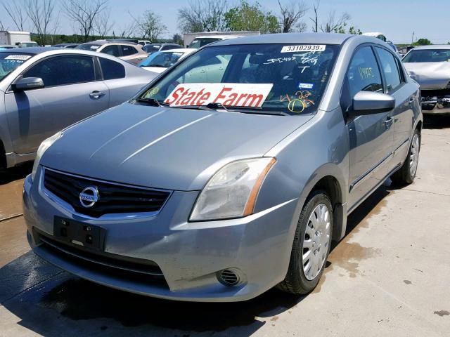 3N1AB6AP4AL657548 - 2010 NISSAN SENTRA 2.0 GRAY photo 2