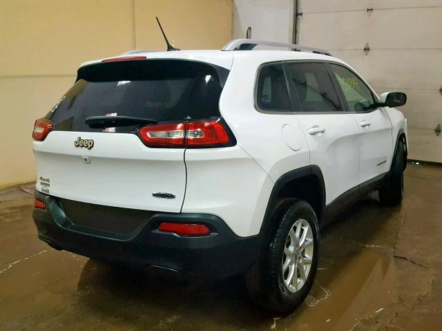 1C4PJMCB3FW558706 - 2015 JEEP CHEROKEE L WHITE photo 4