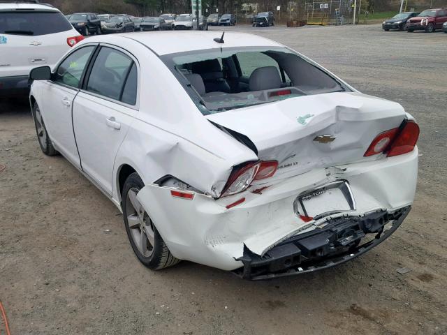 1G1ZC5E14BF115657 - 2011 CHEVROLET MALIBU 1LT 白色 照片 3