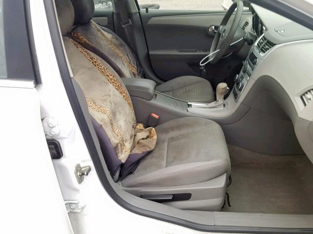 1G1ZC5E14BF115657 - 2011 CHEVROLET MALIBU 1LT 白色 照片 5