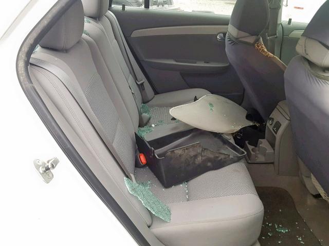 1G1ZC5E14BF115657 - 2011 CHEVROLET MALIBU 1LT 白色 照片 6