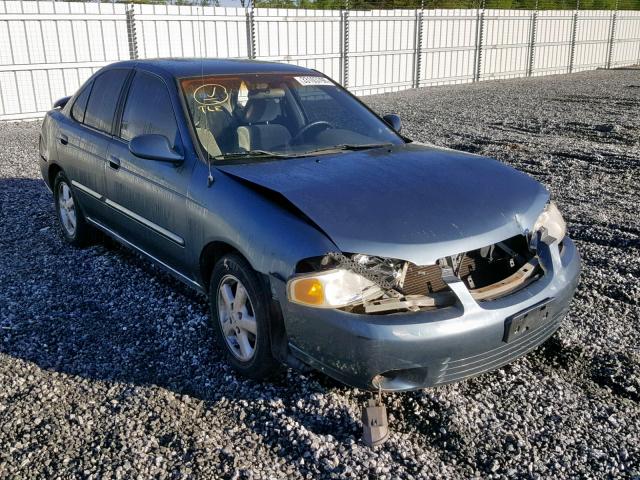 3N1CB51D22L646252 - 2002 NISSAN SENTRA XE BLUE photo 1