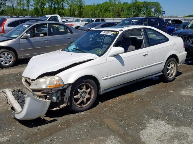 1HGEJ8242WL086602 - 1998 HONDA CIVIC EX WHITE photo 2