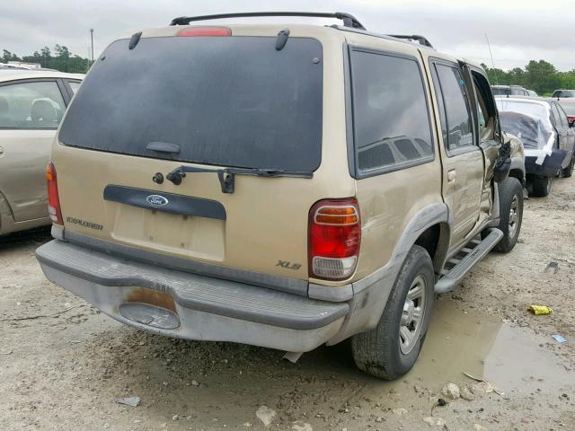 1FMDU32X5XZB86069 - 1999 FORD EXPLORER GOLD photo 4