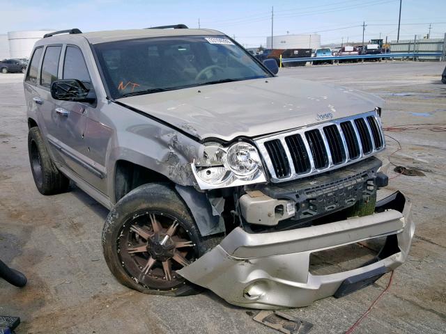 1J8HS48P77C552540 - 2007 JEEP GRAND CHER GOLD photo 1