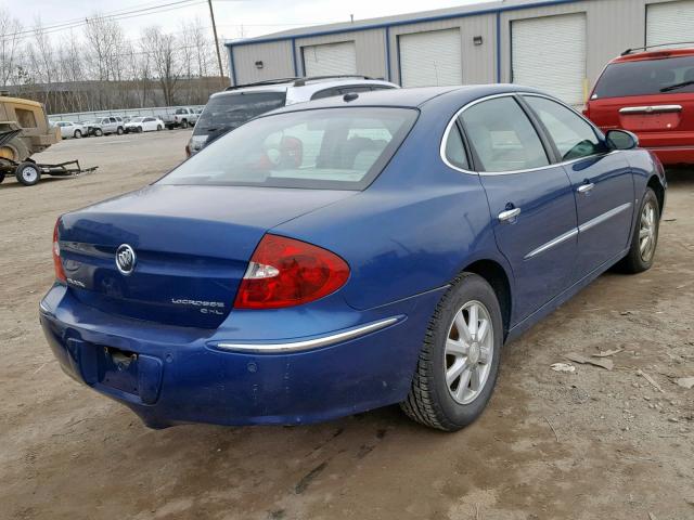 2G4WD582961110913 - 2006 BUICK LACROSSE C BLUE photo 4