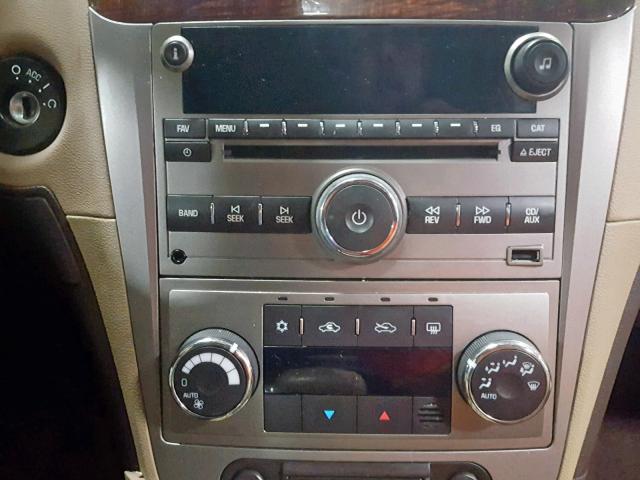 1G1ZE5E73AF268155 - 2010 CHEVROLET MALIBU LTZ 棕色 照片 10