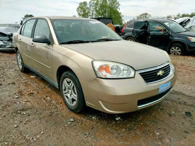 1G1ZS58F97F109936 - 2007 CHEVROLET MALIBU LS TAN photo 1