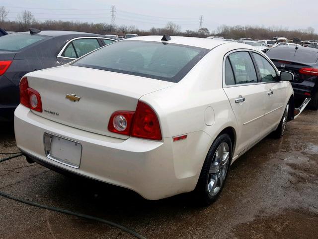 1G1ZC5E01CF273639 - 2012 CHEVROLET MALIBU 1LT WHITE photo 4