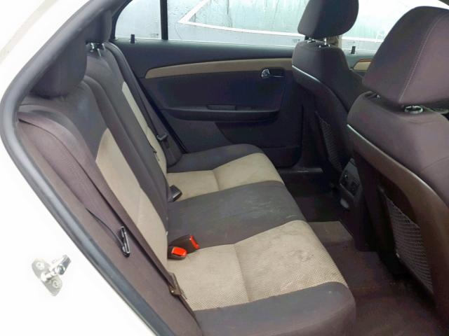 1G1ZC5E01CF273639 - 2012 CHEVROLET MALIBU 1LT WHITE photo 6