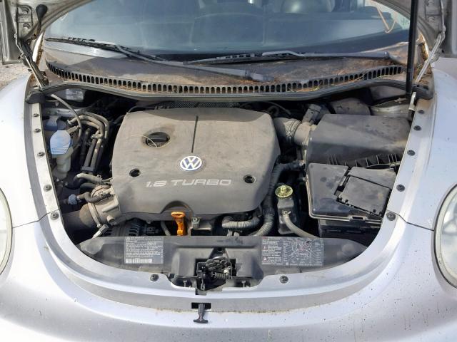 3VWCD21C0YM447181 - 2000 VOLKSWAGEN NEW BEETLE Gümüş foto 7