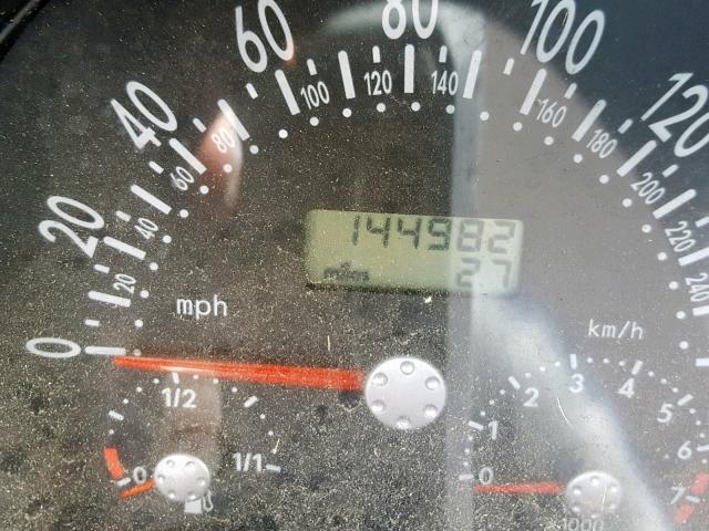 3VWCD21C0YM447181 - 2000 VOLKSWAGEN NEW BEETLE Gümüş foto 8