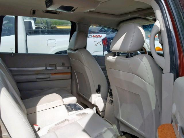 1A8HW58227F556332 - 2007 CHRYSLER ASPEN LIMI MAROON photo 6