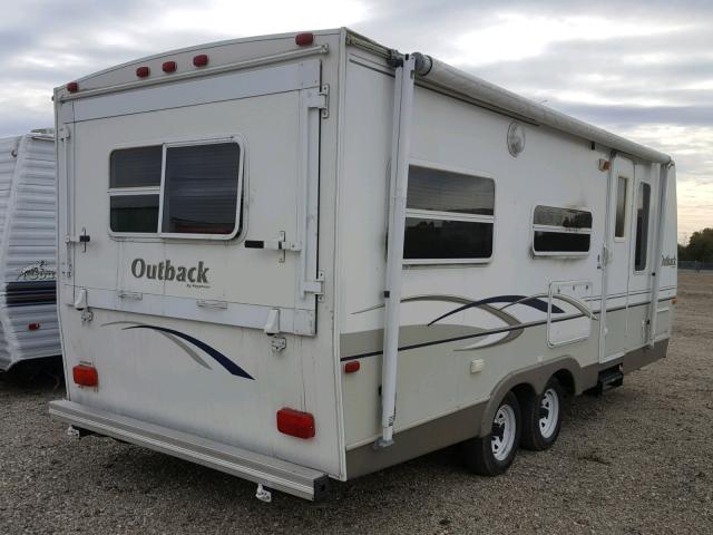 4YDT23R215G911964 - 2005 OUTB TRAVEL TRL WHITE photo 4