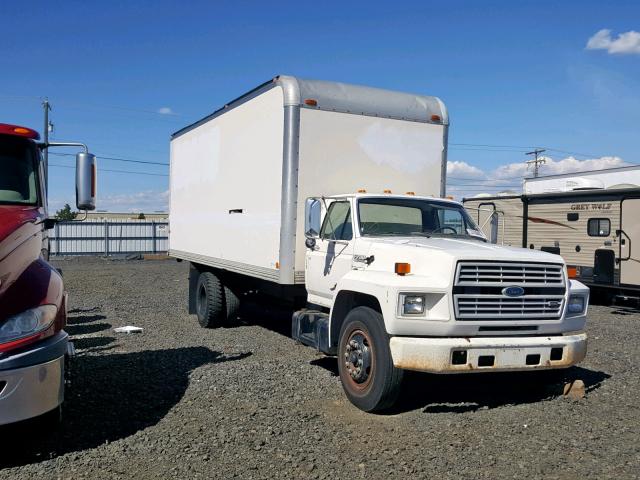 1FDNK74P2KVA11888 - 1989 FORD F700 F WHITE photo 1