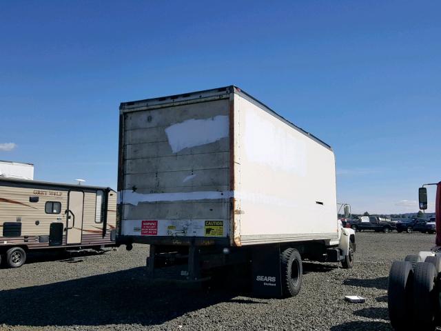 1FDNK74P2KVA11888 - 1989 FORD F700 F WHITE photo 4