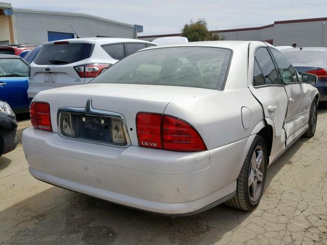 1LNHM87A71Y648762 - 2001 LINCOLN LS WHITE photo 4