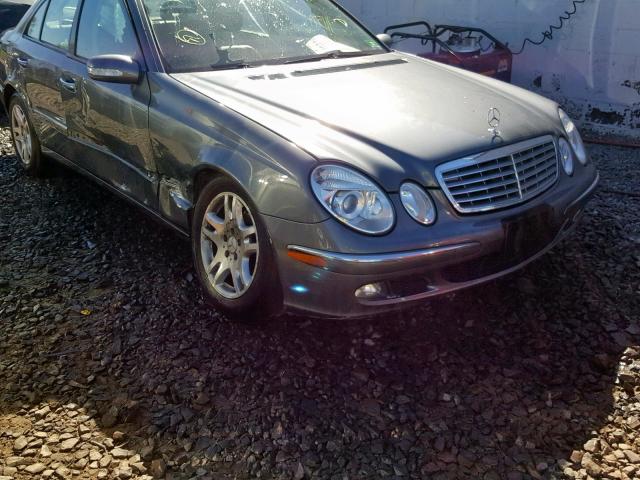 WDBUF26J85A792510 - 2005 MERCEDES-BENZ E 320 CDI GRAY photo 9