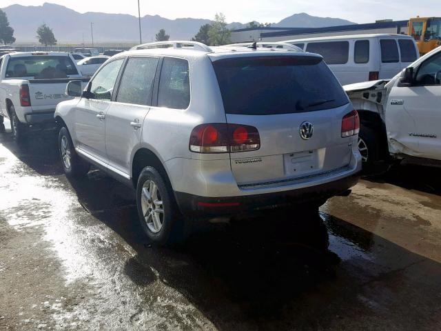 WVGBE77L58D045079 - 2008 VOLKSWAGEN TOUAREG 2 SILVER photo 3