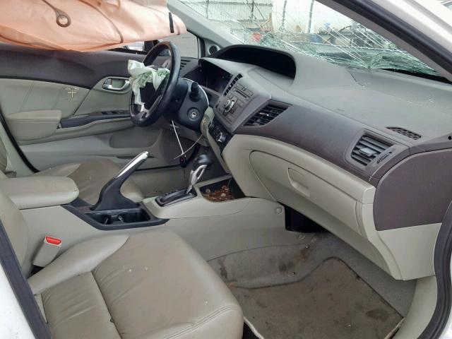 19XFB2F94CE342990 - 2012 HONDA CIVIC EXL 白色 照片 5