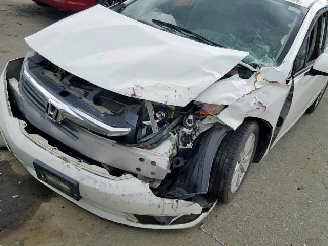 19XFB2F94CE342990 - 2012 HONDA CIVIC EXL 白色 照片 9