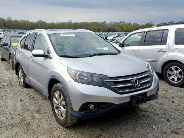 2HKRM4H73CH602175 - 2012 HONDA CR-V EXL SILVER photo 1