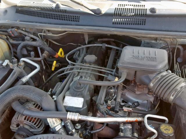 1J4GW48S81C656502 - 2001 JEEP GRAND CHER BLUE photo 7