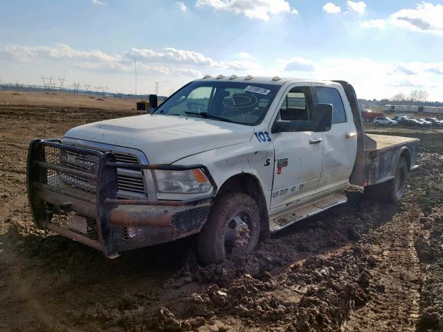 3C63DRHL1CG238371 - 2012 DODGE RAM 3500 S WHITE photo 2