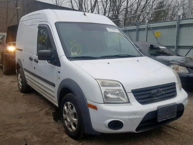 NM0LS7DN2BT070684 - 2011 FORD TRANSIT CO WHITE photo 1