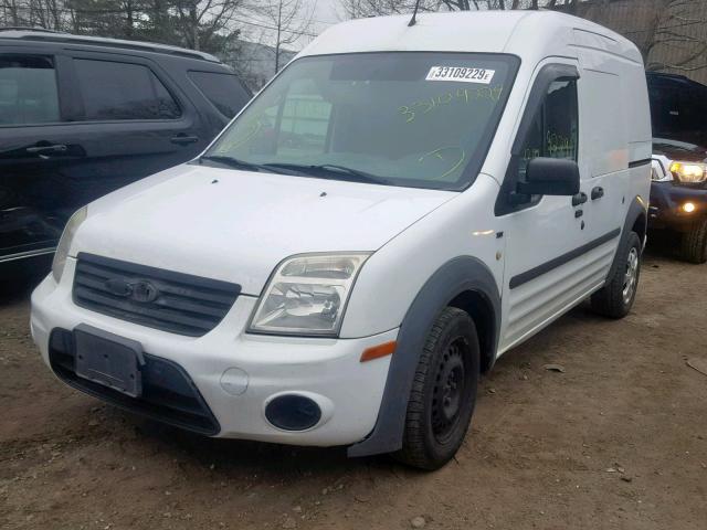 NM0LS7DN2BT070684 - 2011 FORD TRANSIT CO WHITE photo 2