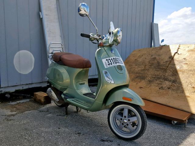 ZAPM448F285501104 - 2008 VESPA LX 150 GREEN photo 1