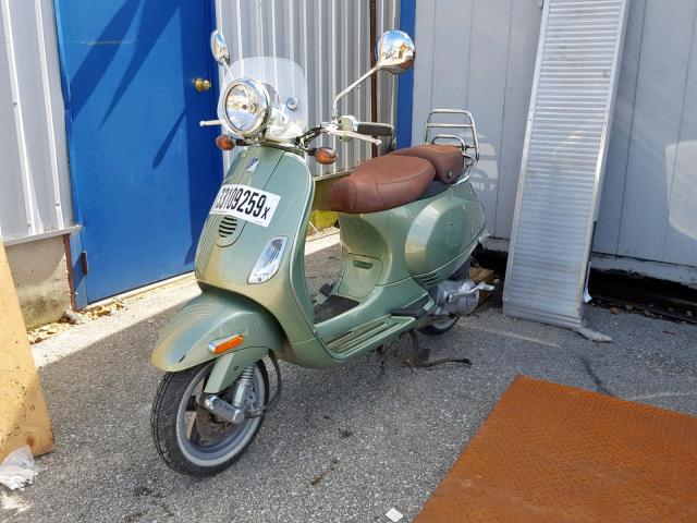 ZAPM448F285501104 - 2008 VESPA LX 150 GREEN photo 2