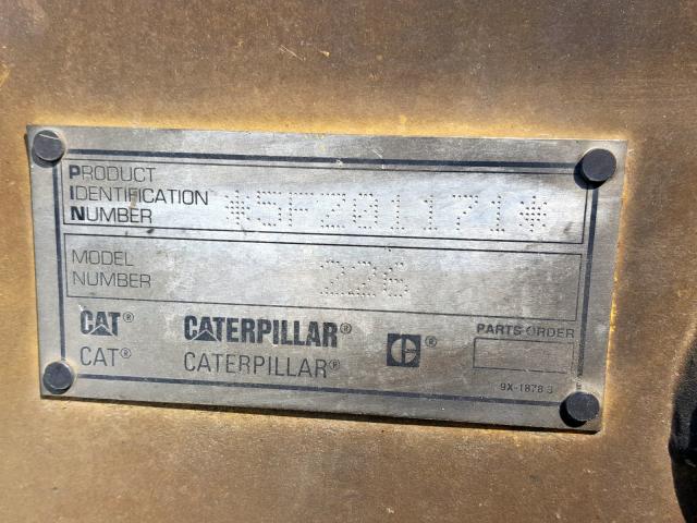 5FZ01171 - 2004 CATERPILLAR SKID STEER YELLOW photo 10