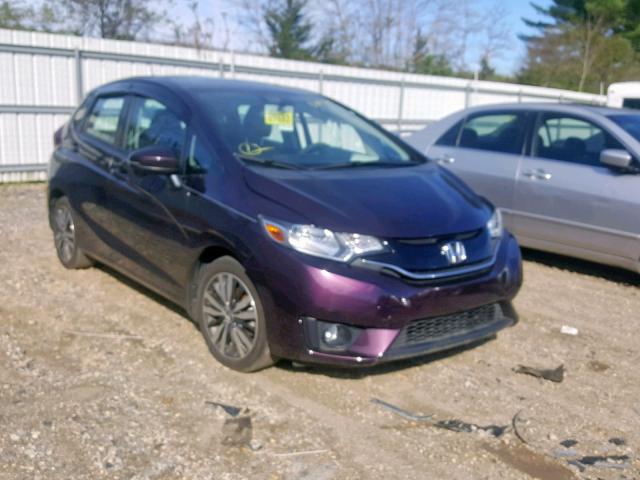 3HGGK5H81FM719992 - 2015 HONDA FIT EX PURPLE photo 1