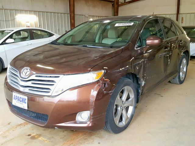 4T3ZK11AX9U001180 - 2009 TOYOTA VENZA BROWN photo 2