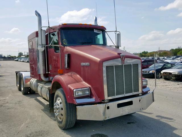 1XKDD29X1WR768662 - 1998 KENWORTH CONSTRUCTI RED photo 1