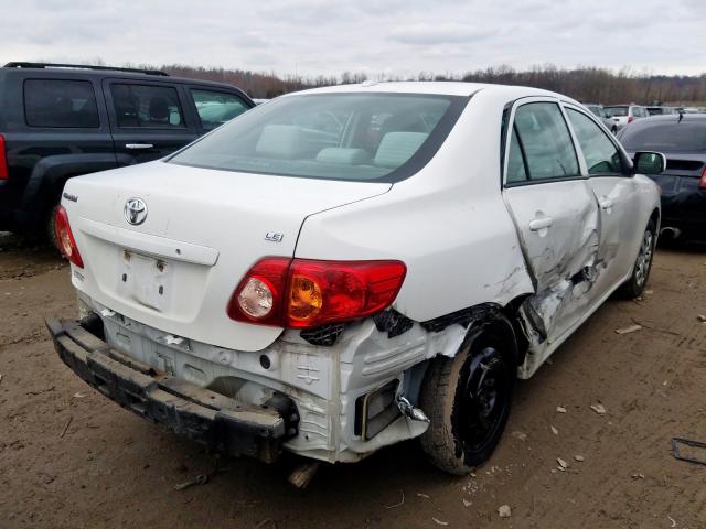 2T1BU4EE0AC404240 - 2010 TOYOTA COROLLA BASE  photo 4