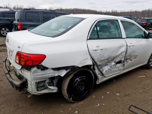 2T1BU4EE0AC404240 - 2010 TOYOTA COROLLA BASE  photo 9