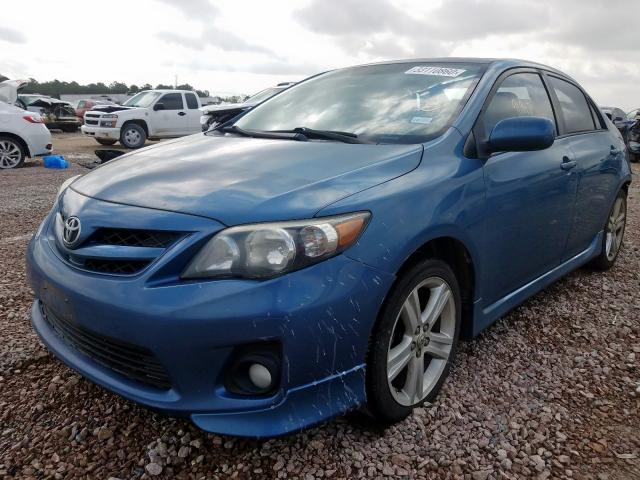 5YFBU4EE2DP214637 - 2013 TOYOTA COROLLA BASE  photo 2