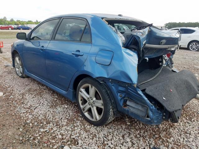 5YFBU4EE2DP214637 - 2013 TOYOTA COROLLA BASE  photo 3