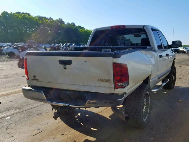 3D7KU28C73G793052 - 2003 DODGE RAM 2500 S თეთრი ფოტო 4
