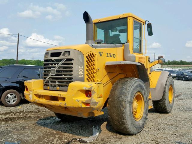 L90EV67070 - 2005 VOLVO L90E YELLOW photo 4