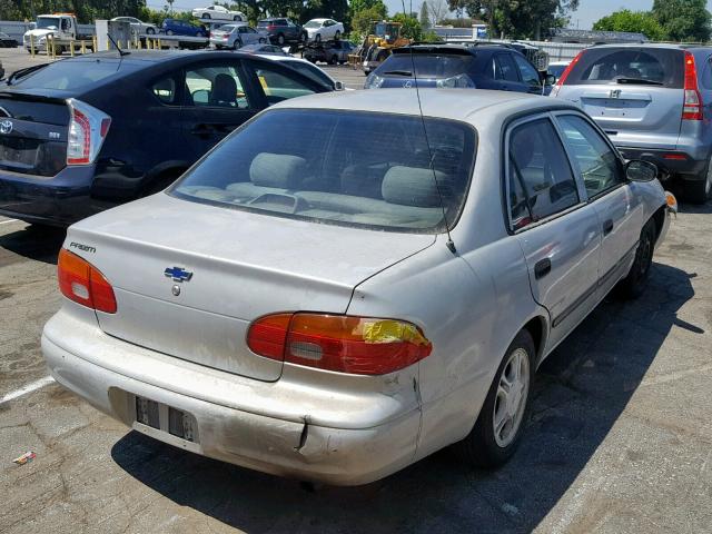 1Y1SK52862Z403073 - 2002 CHEVROLET GEO PRIZM GRAY photo 4