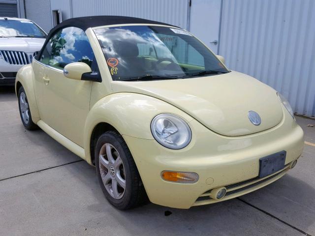 3VWCD21Y84M303965 - 2004 VOLKSWAGEN NEW BEETLE Sarı foto 1