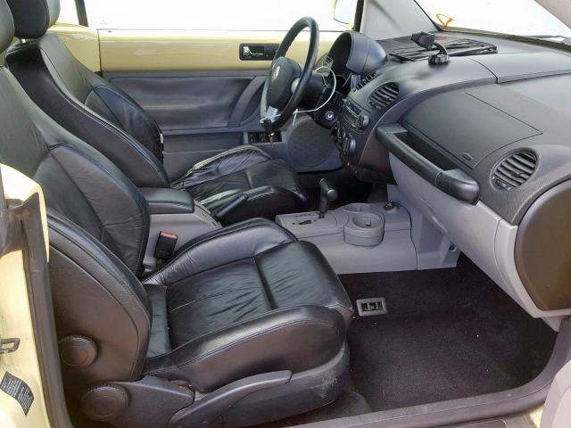 3VWCD21Y84M303965 - 2004 VOLKSWAGEN NEW BEETLE Sarı foto 5