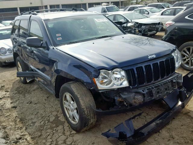 1J4GR48K05C670116 - 2005 JEEP GRAND CHER BLUE photo 1