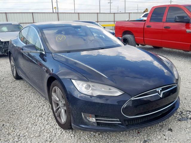 5YJSA1DNXDFP22522 - 2013 TESLA MODEL S أزرق صورة 1