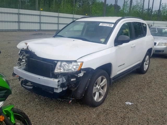 1J4NT1FA4BD248616 - 2011 JEEP COMPASS SP Ақ фото 2