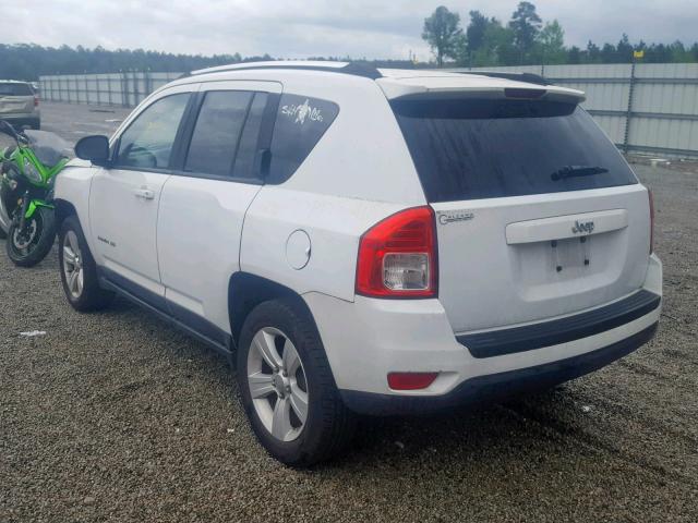 1J4NT1FA4BD248616 - 2011 JEEP COMPASS SP Ақ фото 3
